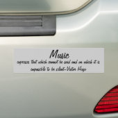 Victor Quotes Music drückt aus Autoaufkleber (Auf Auto)
