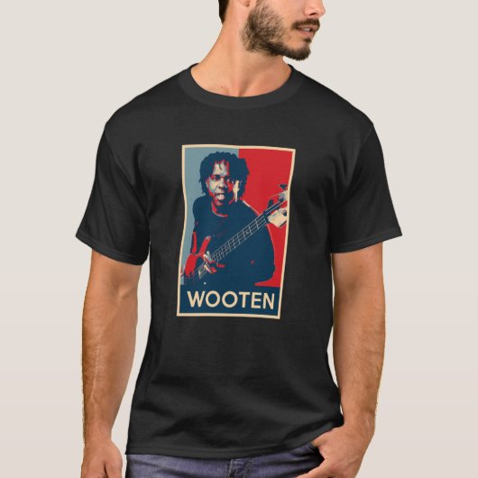 Victor Wooten Hope Poster Greats von Jazz Music H T-Shirt (Vorderseite)