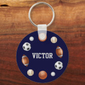 Victor World of Sports Name Schlüsselanhänger - Na (Vorderseite)