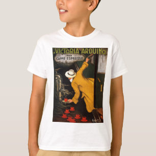 Victoria Arduino - Vintage Kaffee Werbeplakat T- T-Shirt