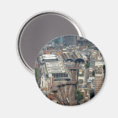 Victoria Bahnhof Magnet (Vorderseite/Rückseite)