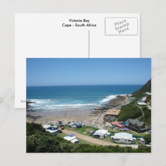 Victoria Bay, Südafrika Postkarte (Vorne/Hinten)