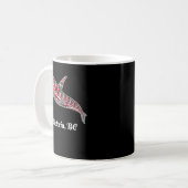 Victoria, BC Canada Native Upward Orca Killer Whal Kaffeetasse (Vorderseite Links)
