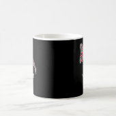 Victoria, BC Canada Native Upward Orca Killer Whal Kaffeetasse (Mittel)