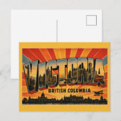 Victoria BC Hauptstadt Postkarte (Vorne/Hinten)