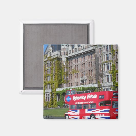 Victoria, BC Magnet (Vorderseite/Rückseite)