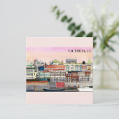 Victoria, BC Metropolitan Printable Karte (Stehend Vorderseite)