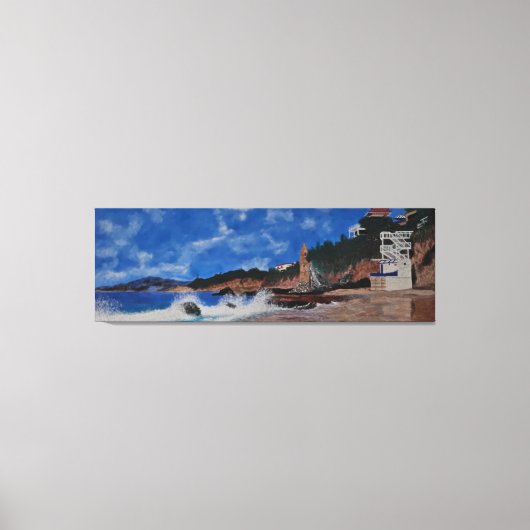 Victoria Beach Laguna Piratenturm Leinwanddruck (Vorderseite)