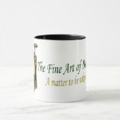 Victoria bewaffnet Kneipen-Zeichen Tasse (Zentrum)