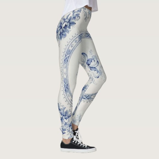 Victoria-Blau-Leggings Leggings (Rechts)