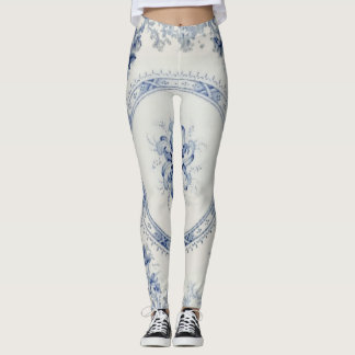 Victoria-Blau-Leggings Leggings