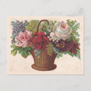 Victoria-Blumenstrauß-Postkarte Postkarte