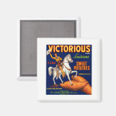 Victoria Brand Louisiana Sweet Potato Magnet (Vorderseite/Rückseite)