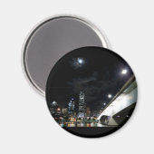 Victoria Bridge in Brisbane Magnet (Vorderseite/Rückseite)
