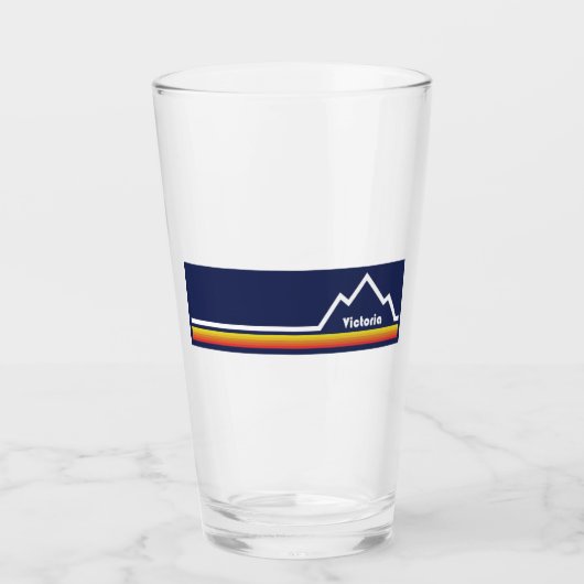 Victoria, British Columbia Glas (Vorderseite)