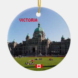 Victoria British Columbia Landschaftlich Ornament