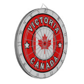 Victoria Canada Dartscheibe (Vorderseite Links)
