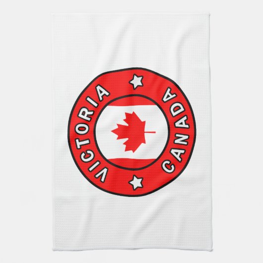 Victoria Canada Geschirrtuch (Vertikal)