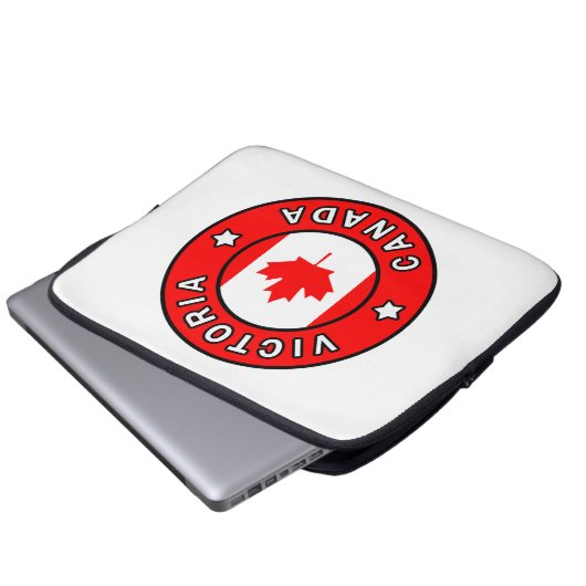 Victoria Canada Laptopschutzhülle (Vorne Knopf)