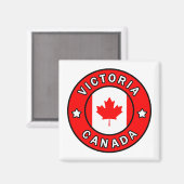 Victoria Canada Magnet (Vorderseite/Rückseite)