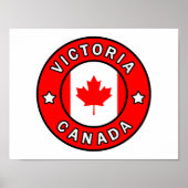 Victoria Canada Poster (Vorne)