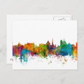 Victoria Canada Skyline Postkarte (Vorne/Hinten)