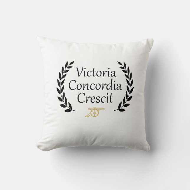 Victoria Concordia Crescity Arsenal Kissen (Vorderseite)