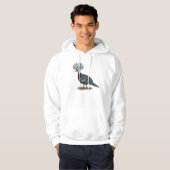 Victoria Crowned Pigeon Hoodie (Vorne ganz)