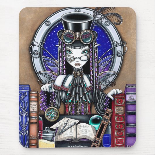 Victoria-Dampf-PunkFee Mousepad (Vorne)