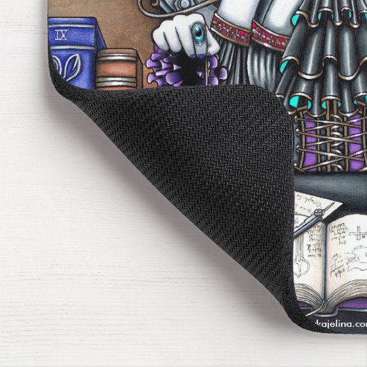 "Victoria" Dampf-PunkFee Mouspad Mousepad (Ecke)