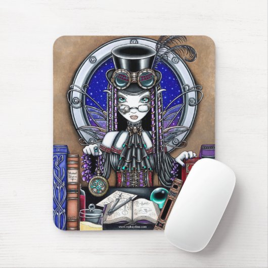 "Victoria" Dampf-PunkFee Mouspad Mousepad (Mit Mouse)
