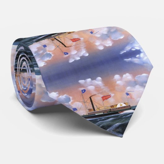 Victoria Dampftug 1859 Krawatte (Gerollt)