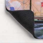 Victoria Dampftug 1859 Mousepad (Ecke)