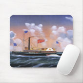 Victoria Dampftug 1859 Mousepad (Mit Mouse)