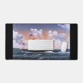 Victoria Dampftug 1859 Schreibtischunterlage (Tastatur & Maus)