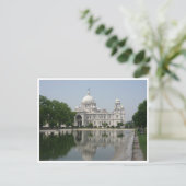 Victoria-Denkmal Reflexion Postkarte (Stehend Vorderseite)