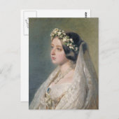Victoria die Bride Postkarte (Vorne/Hinten)