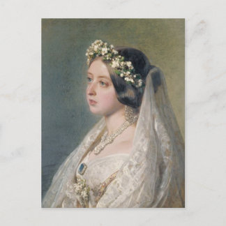 Victoria die Bride Postkarte