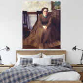 Victoria Dubourg von Edgar Degas Leinwanddruck (Insitu (Schlafzimmer))