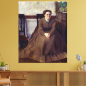 Victoria Dubourg von Edgar Degas Leinwanddruck (Insitu (Wohnzimmer))