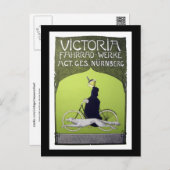Victoria Fahrrad-Werke Vintages Fahrrad Postkarte (Vorne/Hinten)