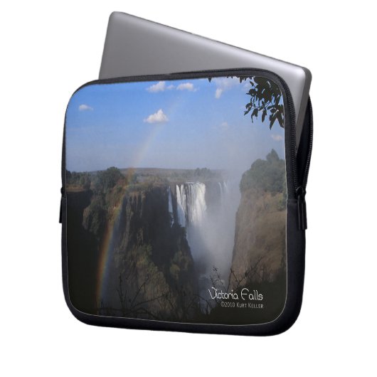 Victoria Fall 1 Laptopschutzhülle (Vorderseite Links)