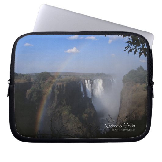 Victoria Fall 1 Laptopschutzhülle (Vorderseite)