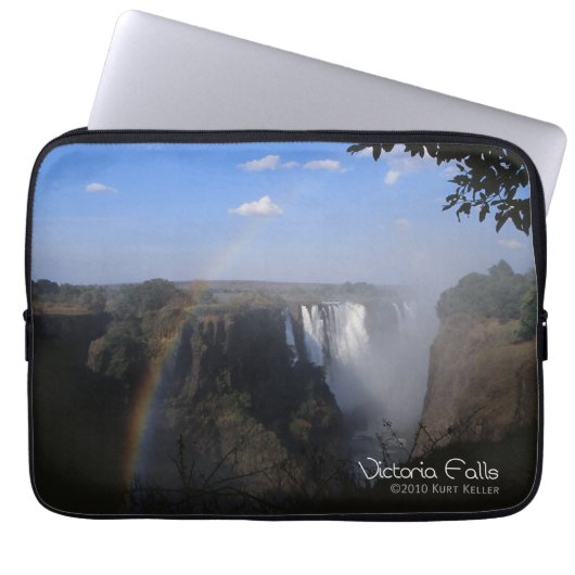 Victoria Fall 1 Laptopschutzhülle (Vorderseite)