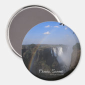 Victoria Fall 1 Magnet (Vorderseite/Rückseite)