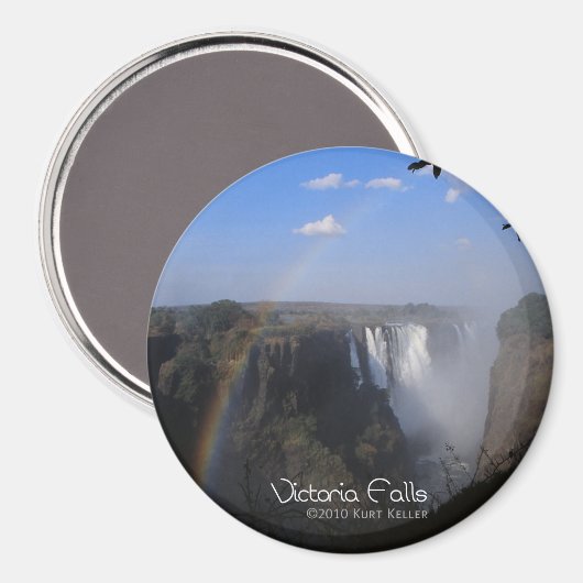 Victoria Fall 1 Magnet (Vorderseite/Rückseite)