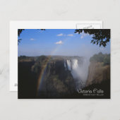 Victoria Fall 1 Postkarte (Vorne/Hinten)