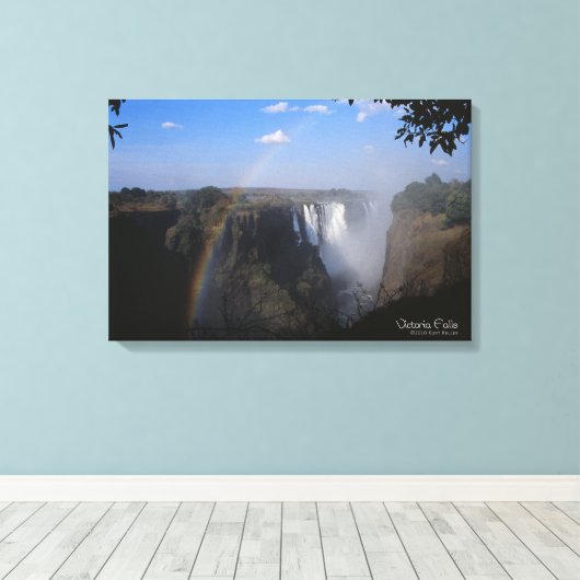 Victoria Fall 2 Leinwanddruck (Insitu (Holzboden))