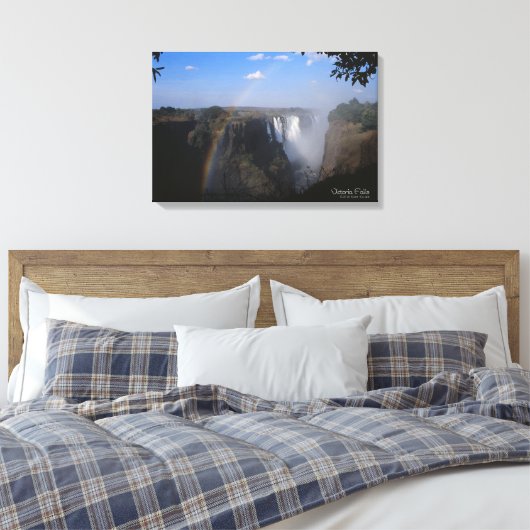 Victoria Fall 2 Leinwanddruck (Insitu (Schlafzimmer))