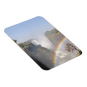 Victoria-Fälle Regenbogen-Wasserfall-Foto Magnet (Rechte Seite)